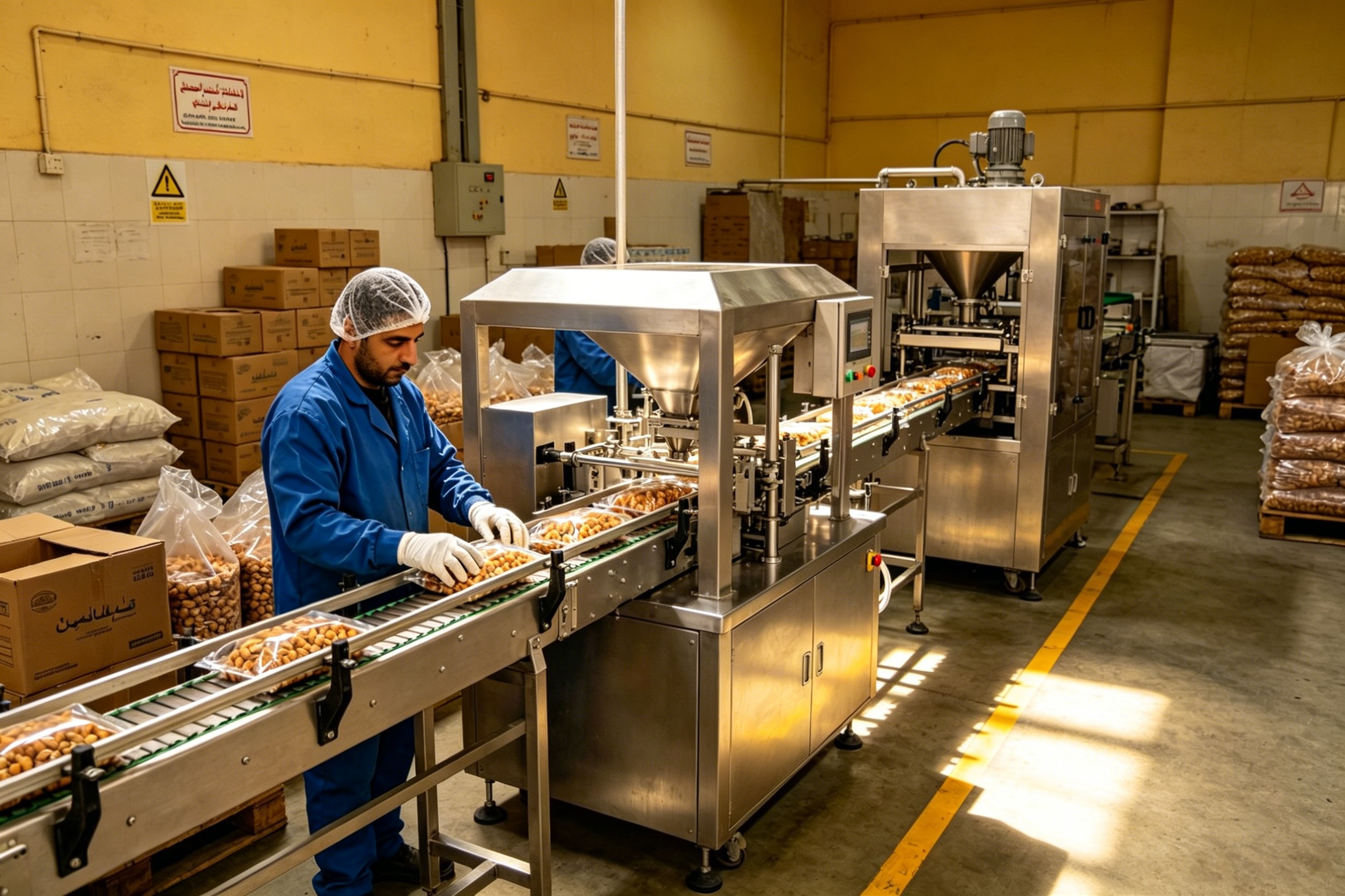 Bottle packing line case study
